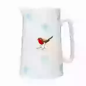 Jug - Winter Robin
